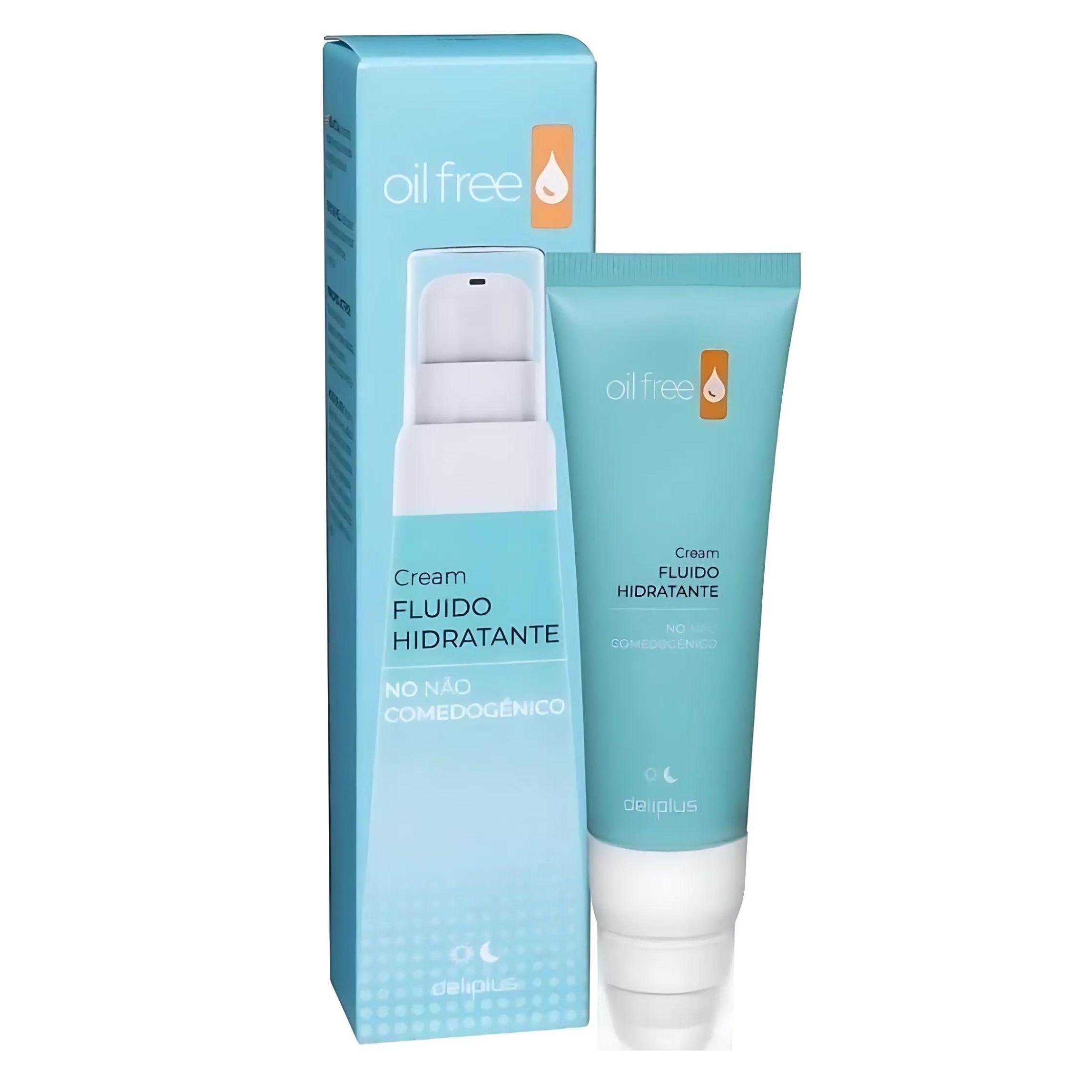 Увлажняющий крем Deliplus флюид для лица без масел от прыщей Увлажняющий крем Deliplus флюид для лица без масел от прыщей