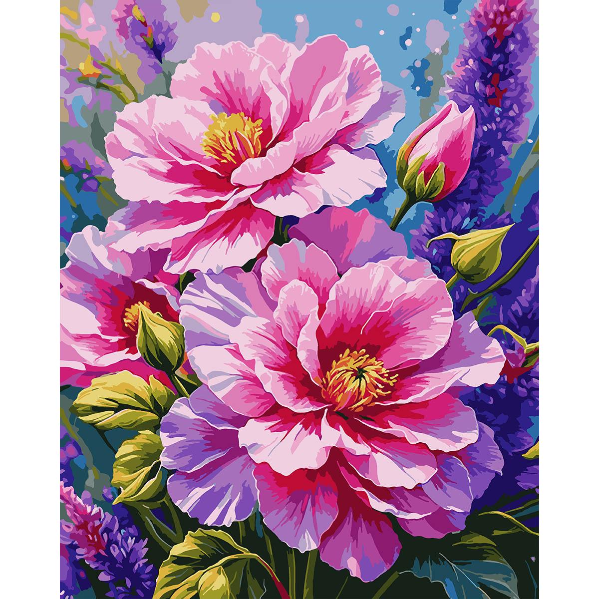 Картина по номерам Santi Чайная роза 40x50 см (Top-954856)