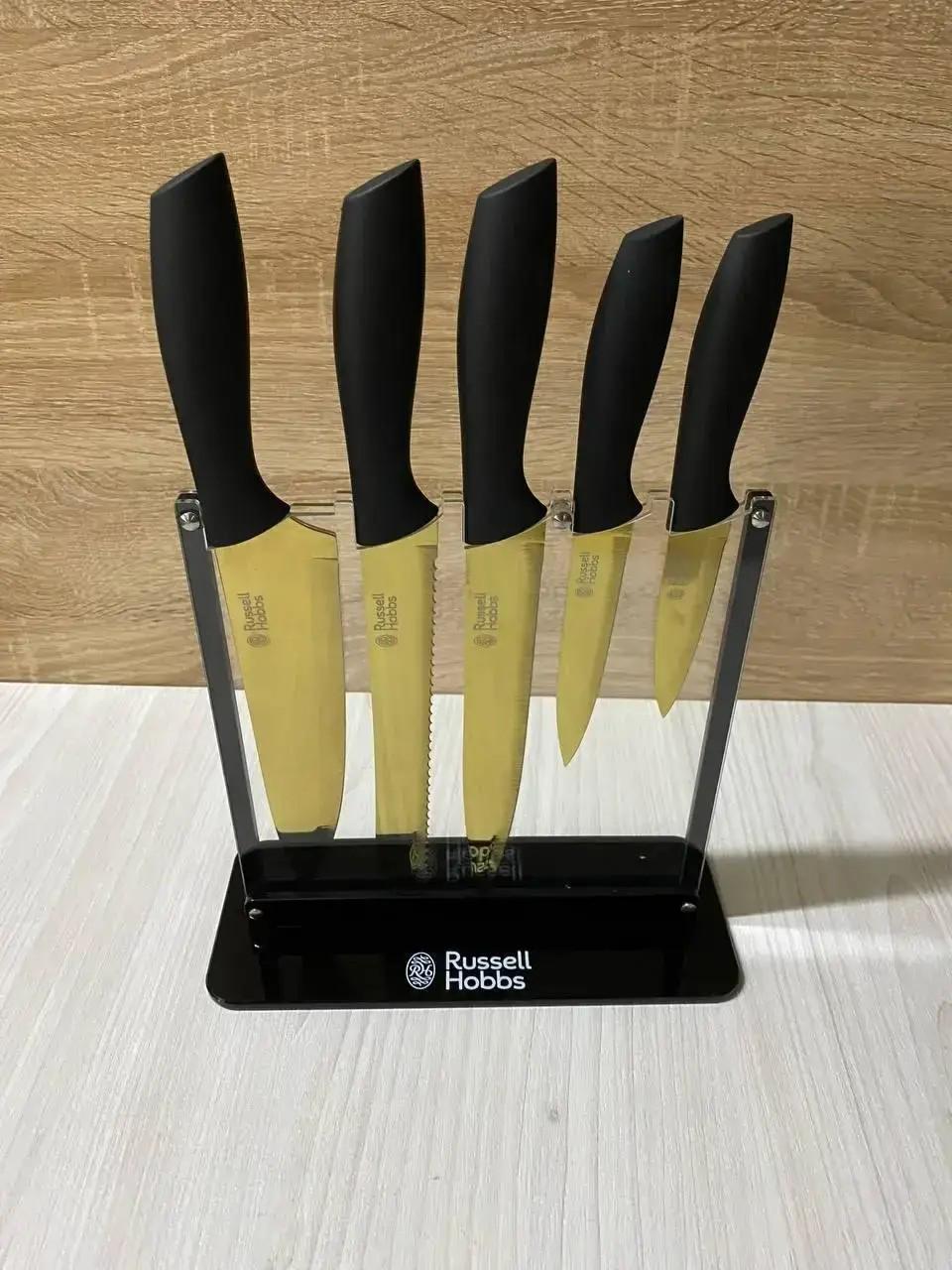 Набор ножей Russell Hobbs 5 шт. Gold (RH02492B8LDLDIR)