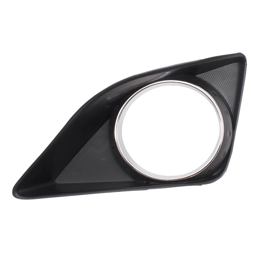 Решетка бампера AVTM Toyota Corolla 07-09 левая с отверстием п/тум. с хромом (81482-02090 7015 997C)