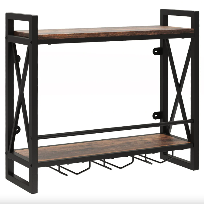 Полка настенная винная Costway Lagom Loft (4791)