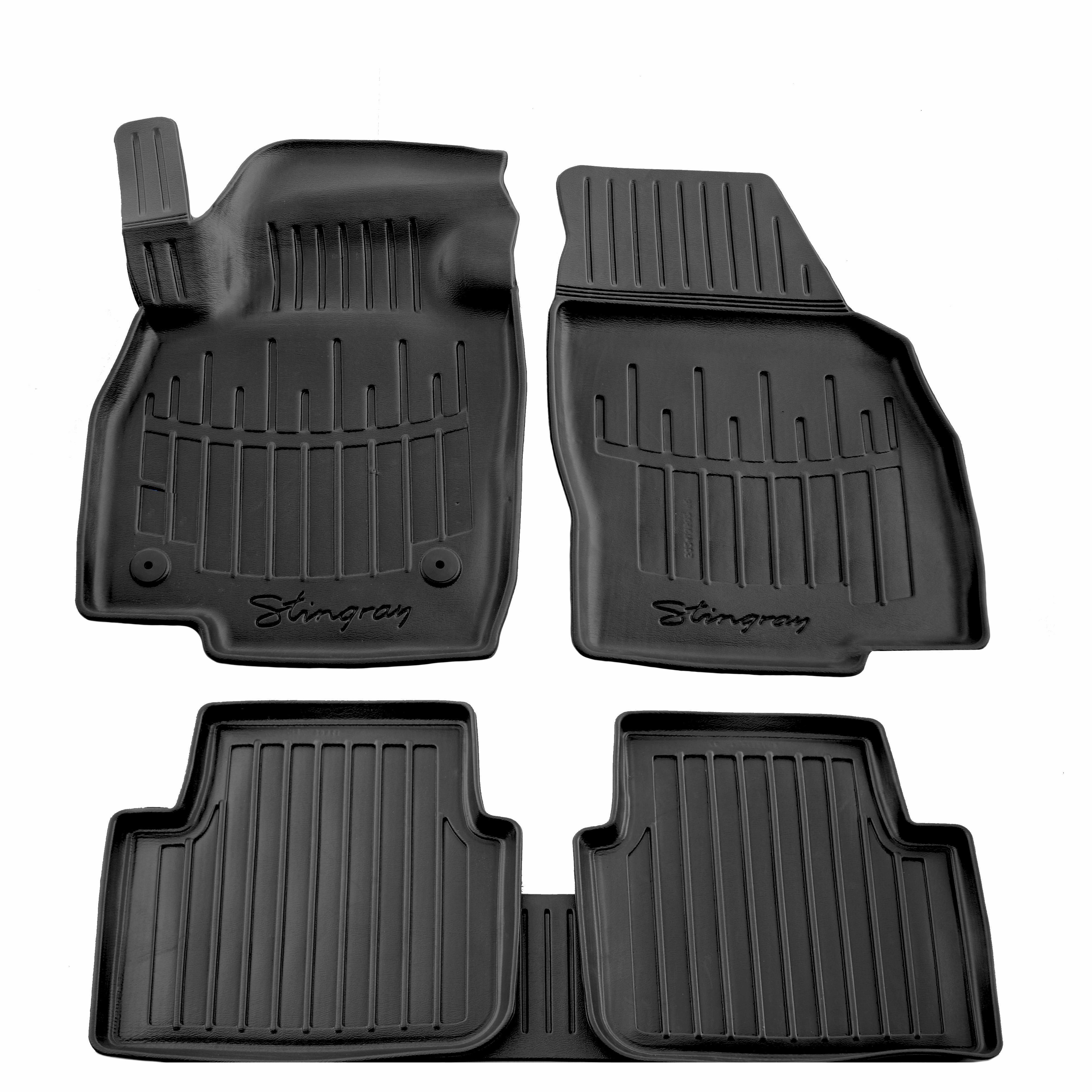Коврики Stingray 3D для Skoda Kamiq полиуретан 5 шт. Черный (158569)