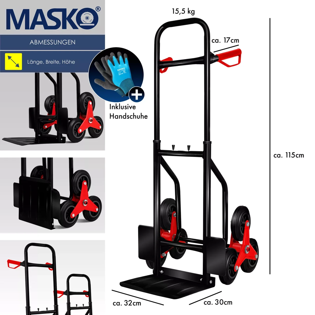 Грузоподъемная тележка MASKO 200 кг (2583270651) - фото 9 Грузоподъемная тележка MASKO 200 кг (2583270651) - фото 9