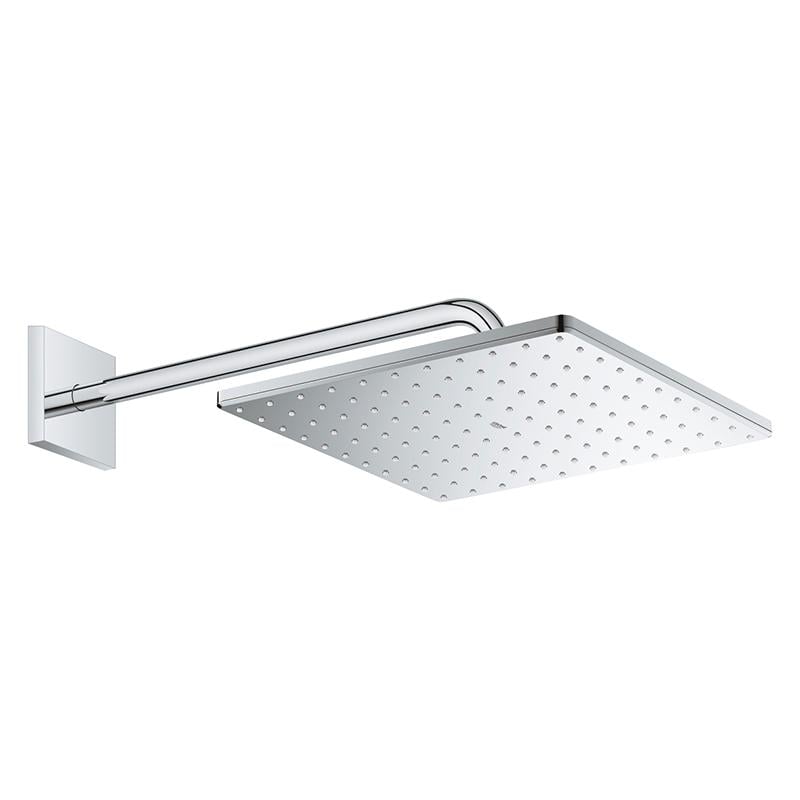 Верхний душ Grohe Rainshower 310 Mono Cube с кронштейном 422 мм (GROHE/26563000) - фото 1