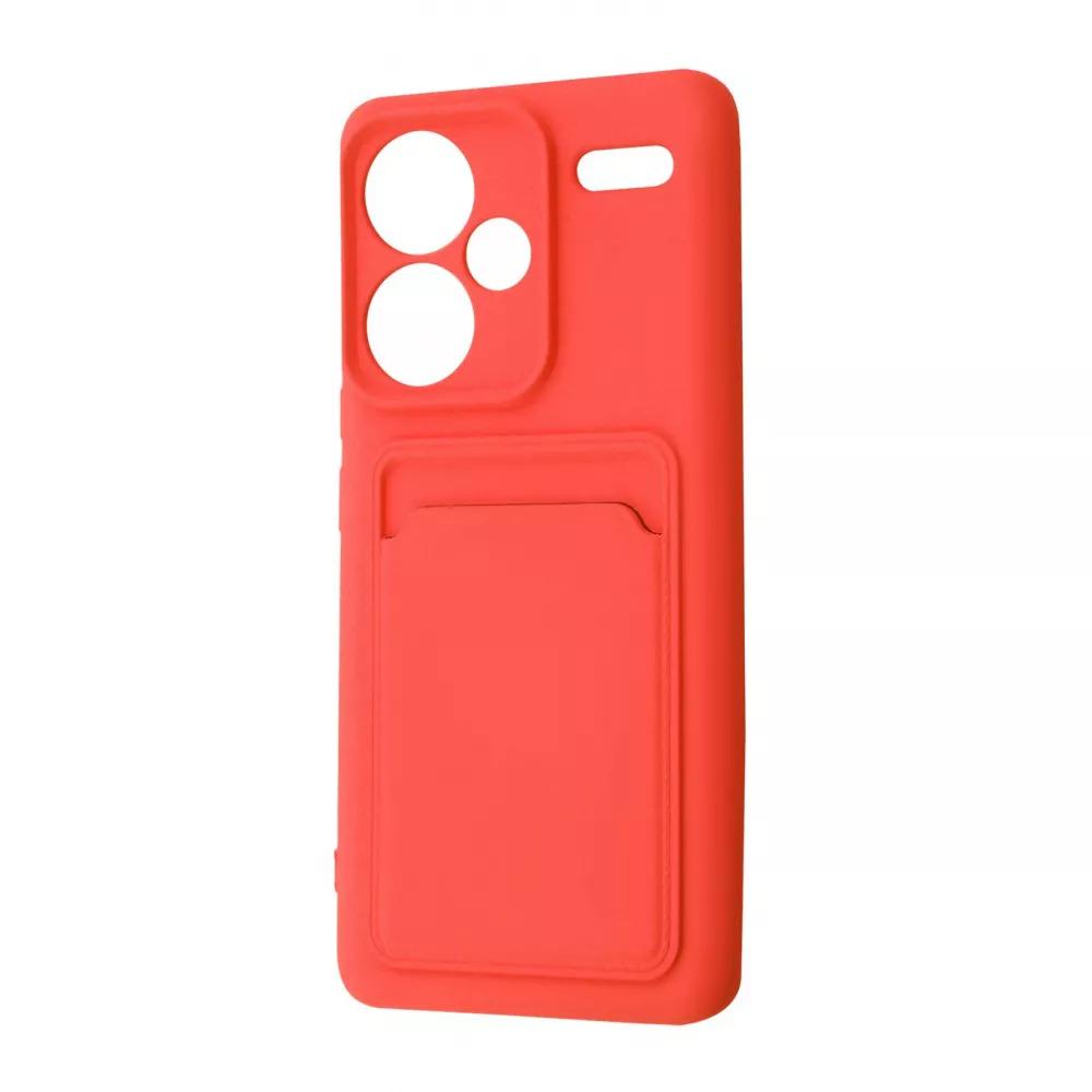 Чехол WAVE Colorful Pocket в красном цвете для Xiaomi Redmi Note 13 Pro+