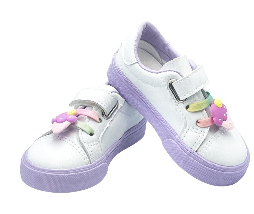 Кроссовки для девочек APAWWA R250-250/25 р. 25 Белый - фото 3 Кроссовки для девочек APAWWA R250-250/25 р. 25 Белый - фото 3