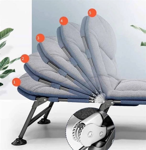 Кровать раскладная Jet Folding-Bed Генерал до150 кг 200x70x30 см (25879147) - фото 6