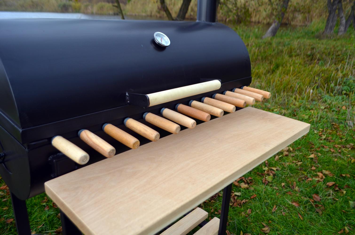 Мангал-гриль Троян с шампурами 40 см Черный (282) - фото 8 Мангал-гриль Троян с шампурами 40 см Черный (282) - фото 8