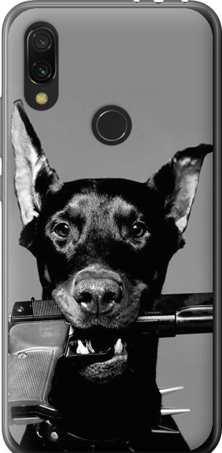 Чехол на Xiaomi Redmi 7 Доберман (2745t-1669-42517) Чехол на Xiaomi Redmi 7 Доберман (2745t-1669-42517)