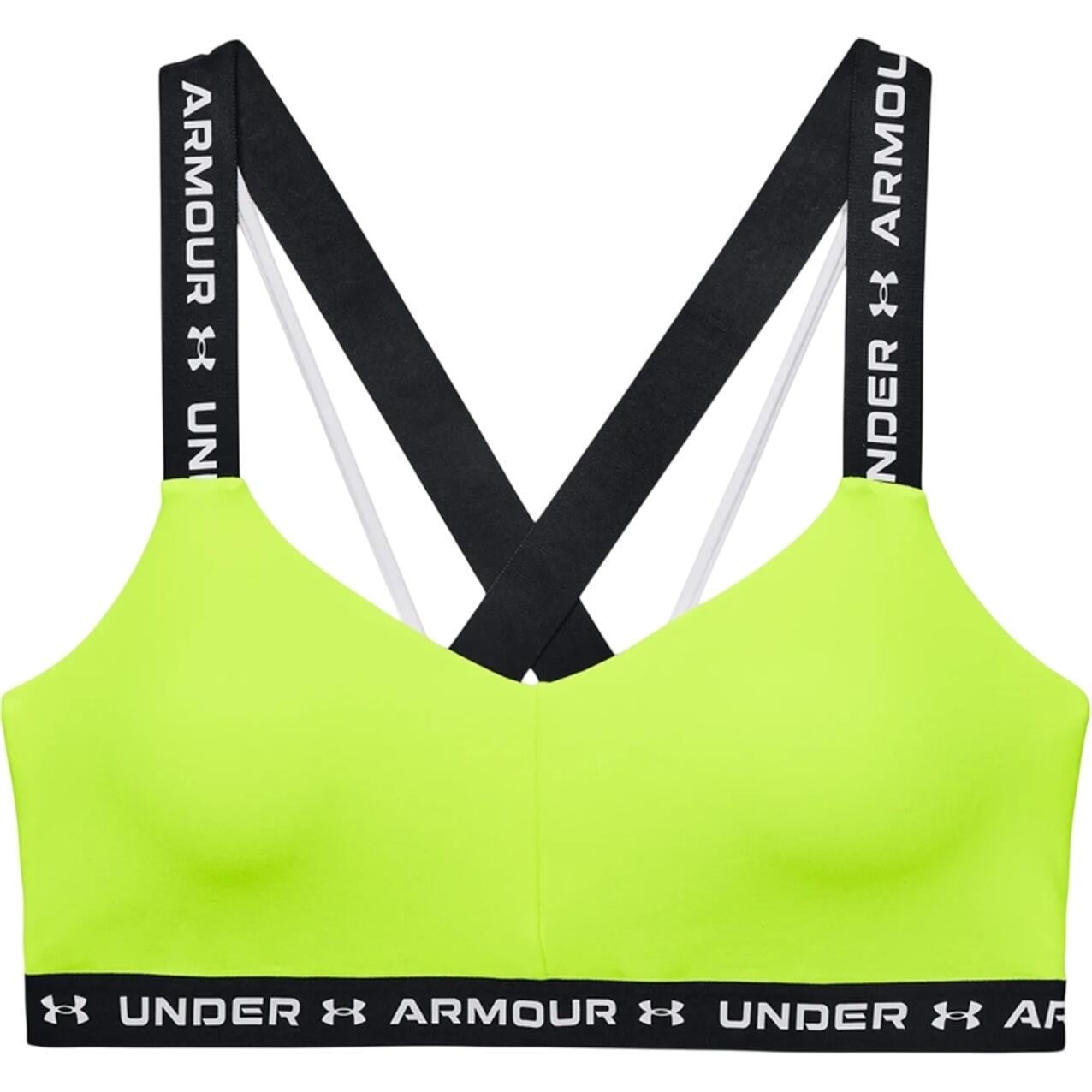 Топ жіночий Under Armour CROSSBACK LOW S Лаймовий (1361033-731)