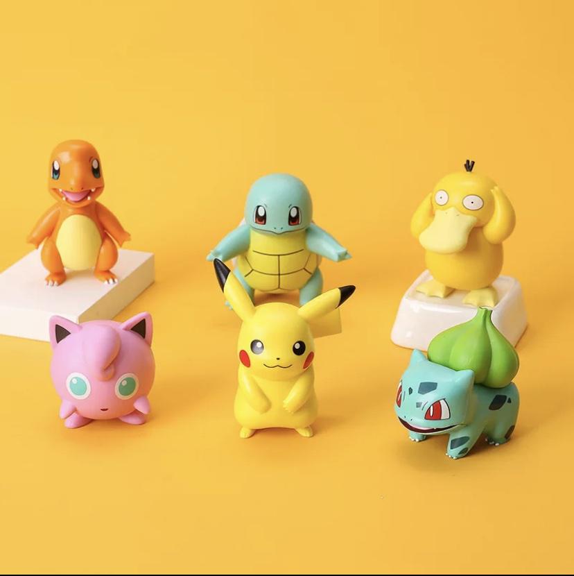 Набор игровых фигурок Pokemon Go 5,2-8 см