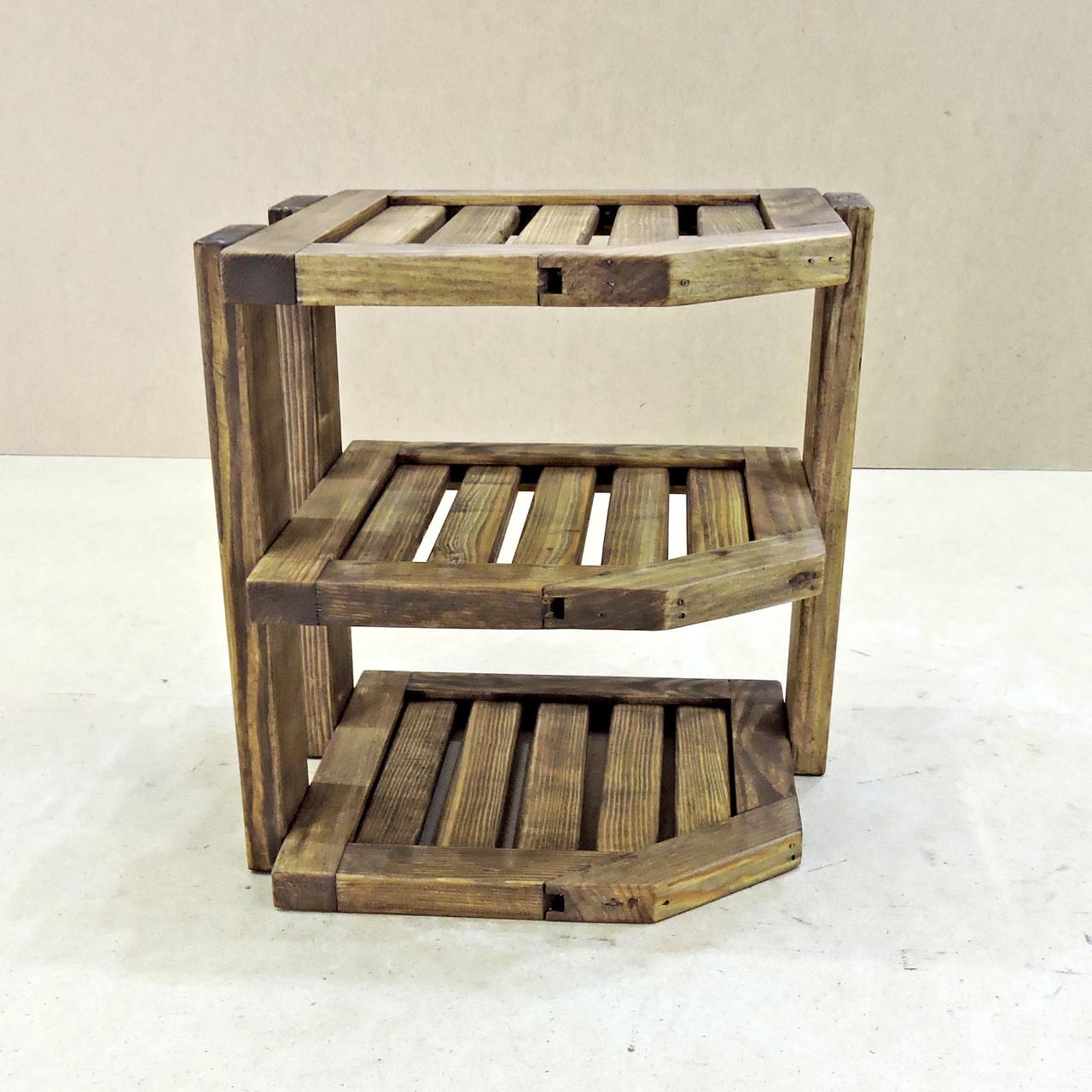 Полка настольная из дерева Алматы Капучино (ПСТ/000109)