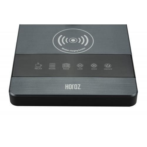 Настольная лампа Horoz Alev 10 Вт 3000-6000 K беспроводная зарядка Черный - фото 3 Настольная лампа Horoz Alev 10 Вт 3000-6000 K беспроводная зарядка Черный - фото 3