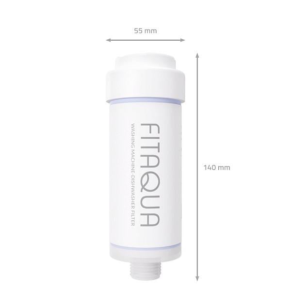 Фильтр от накипи для стиральных машин FitAqua AWF-WSM G3/4" 35°C 5 bar с кристаллами полифосфата (2575642707) - фото 2