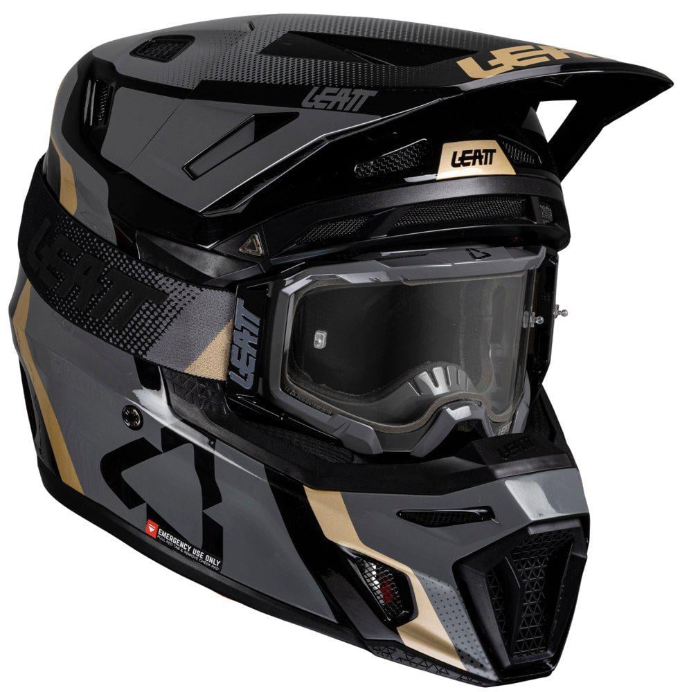 Мотошлем Leatt Moto 8.5 Helmet/Goggle XL Black (49417)