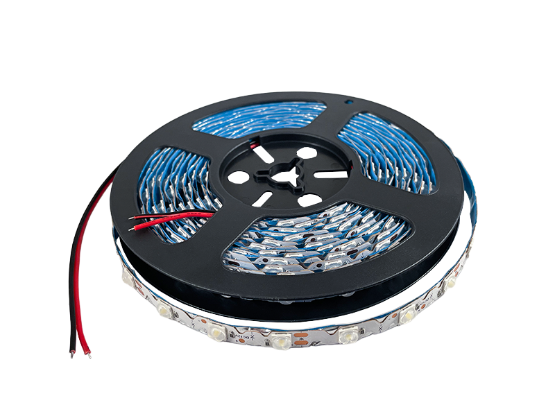 Светодиодная лента типа S с линзой 1 м SMD6060 48 LED 12В 7.2Вт 540Лм IP33 6500К холодный белый (5841)