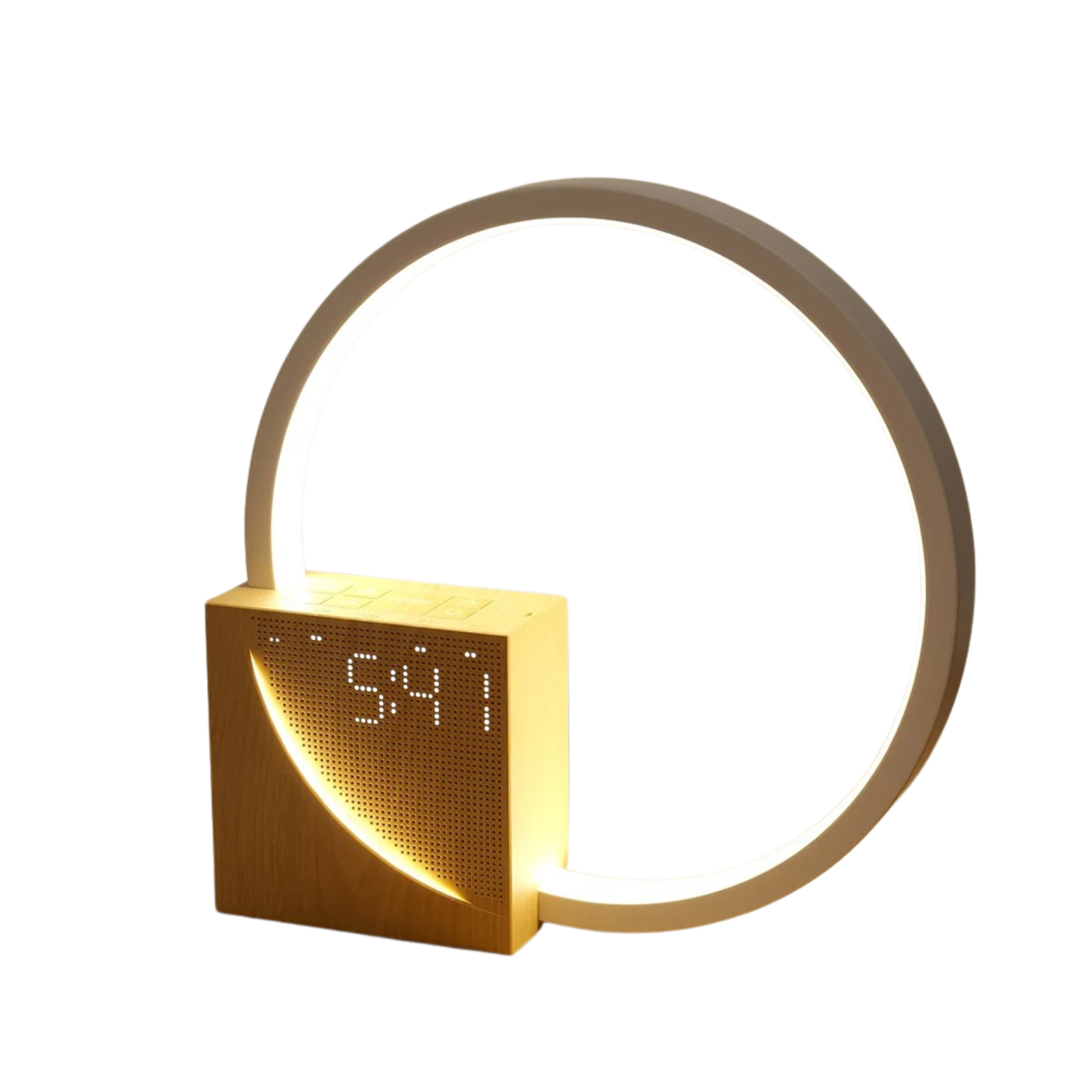 Лампа-будильник настільна 10W з імітацією світанку 2 USB-портами та 10 природними звуками (X001SM6CDB) Лампа-будильник настільна 10W з імітацією світанку 2 USB-портами та 10 природними звуками (X001SM6CDB)