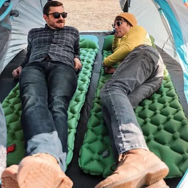 Надувний матрац 190х58х5 см з вбудованим насосом і подушкою - фото 4 Надувний матрац 190х58х5 см з вбудованим насосом і подушкою - фото 4