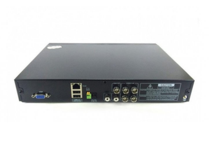 Регистратор для видеонаблюдения DVR JD-6104V 4ch черный - фото 2