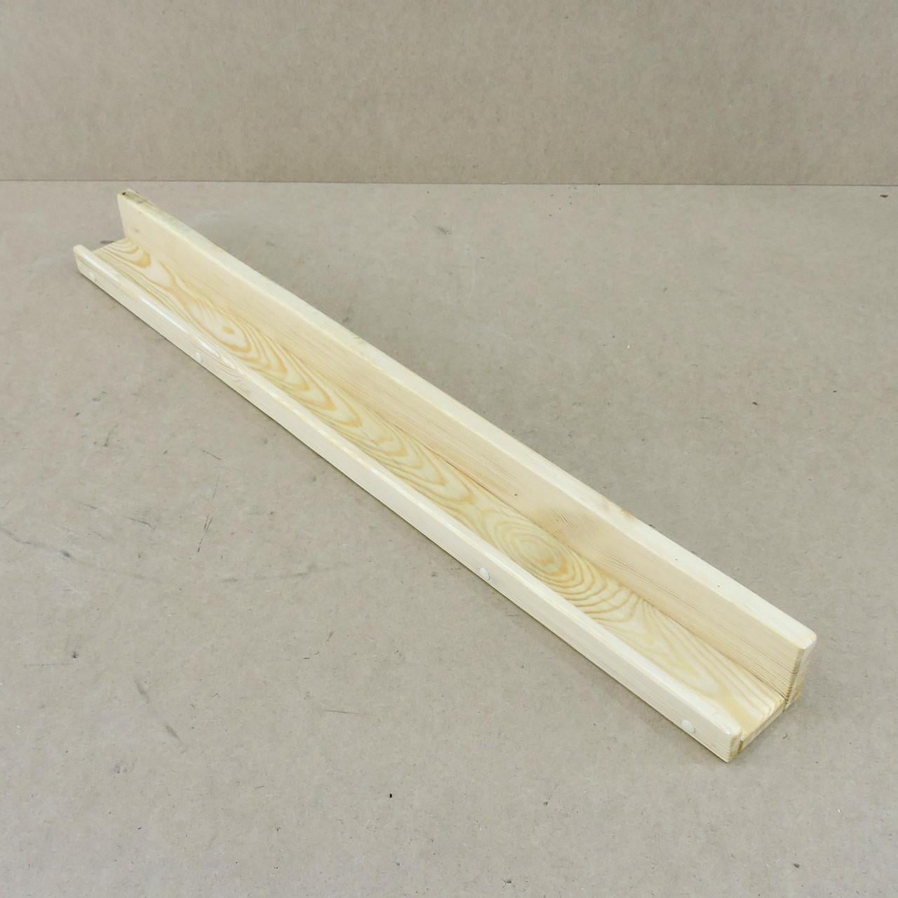 Полка настенная из дерева Балоро 90 см Бланже (НСП-0024901)