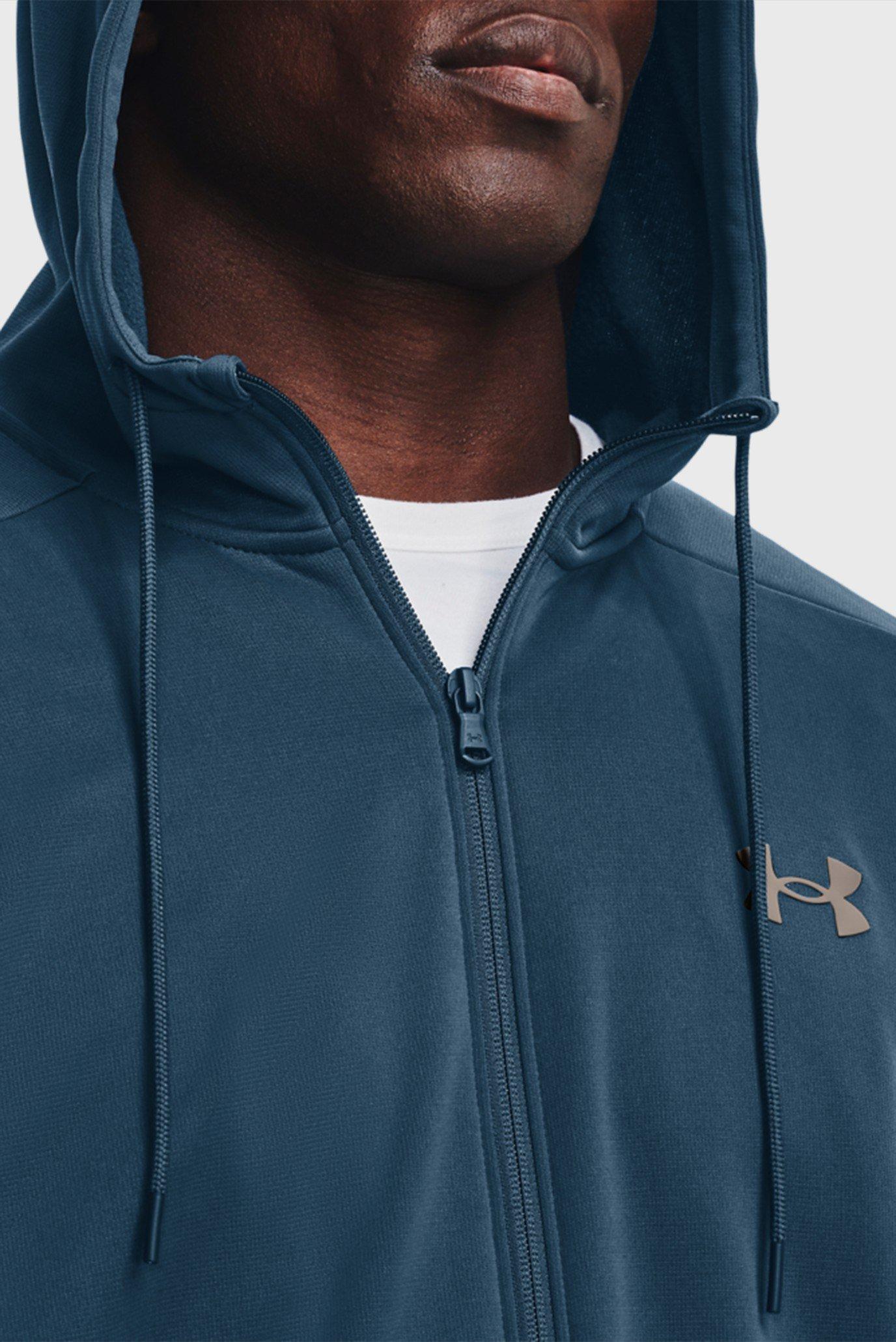 Худі Under Armour UA Fleece FX 2XL Синій (1373357 437) - фото 6