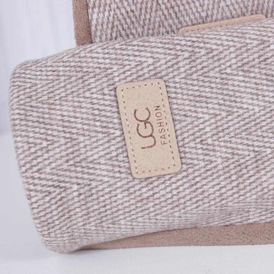 Рукавички жіночі текстильні D3609-3T демісезонні 7"-7,5" Бежевий (2818760322) - фото 5 Рукавички жіночі текстильні D3609-3T демісезонні 7"-7,5" Бежевий (2818760322) - фото 5