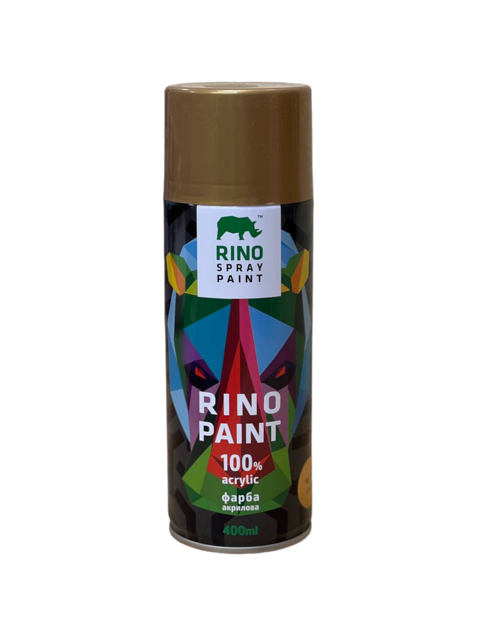 Краска Rino Spray Paint Metallic Золотой (RP-35)