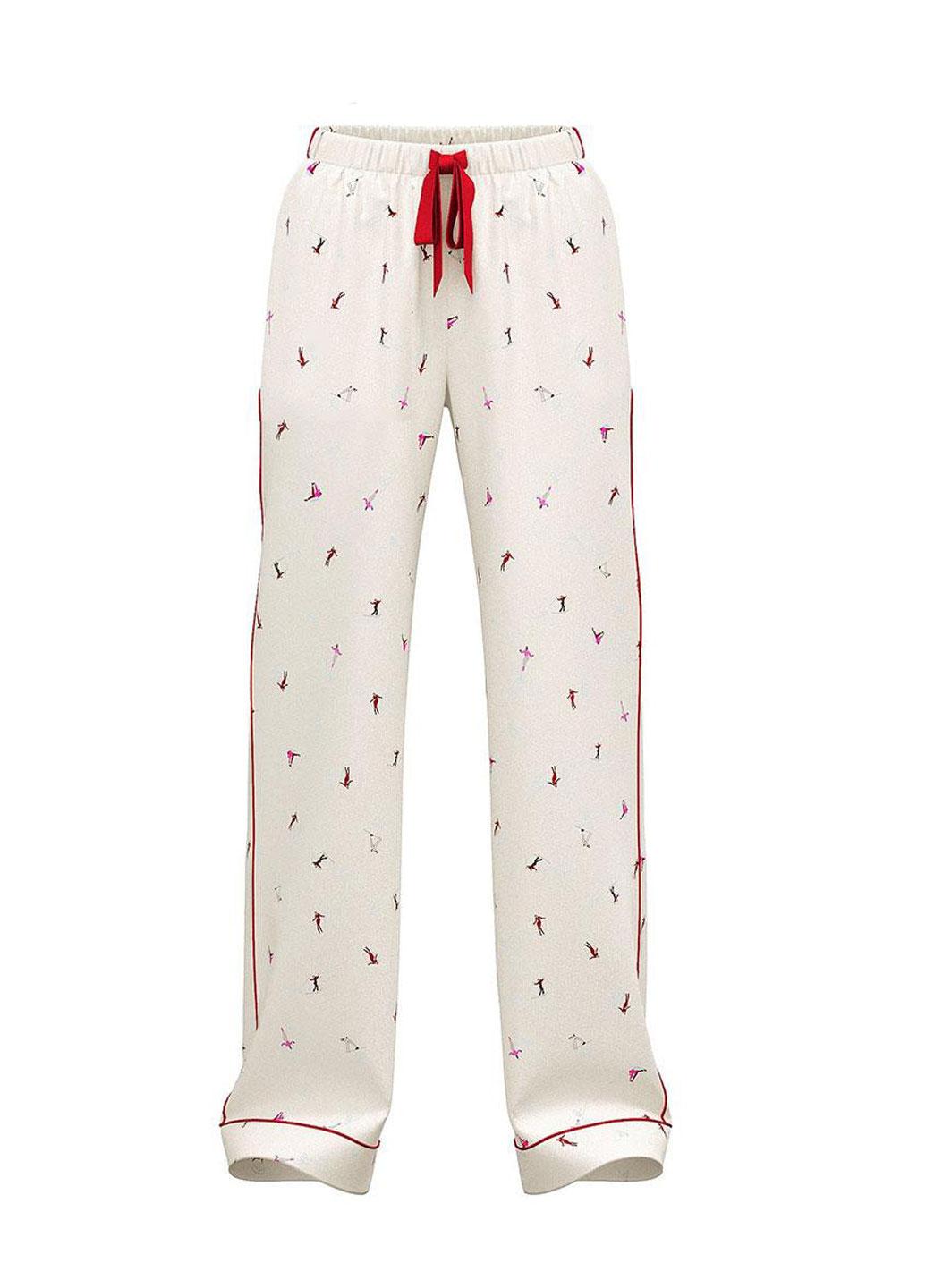 Пижамные штаны Victoria's Secret XS Белый (0500419570QCPXS1)