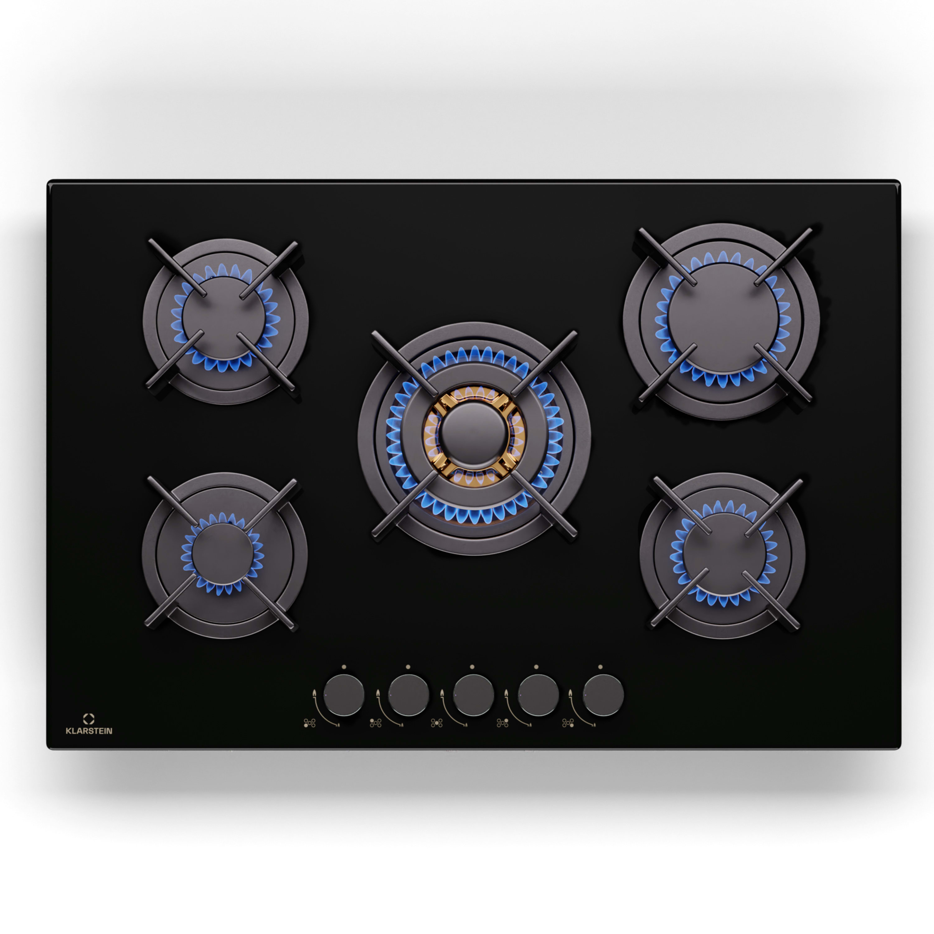 Варочная поверхность газовая KLARSTEIN Goldflame 5 11100 Вт (10045626) Варочная поверхность газовая KLARSTEIN Goldflame 5 11100 Вт (10045626)