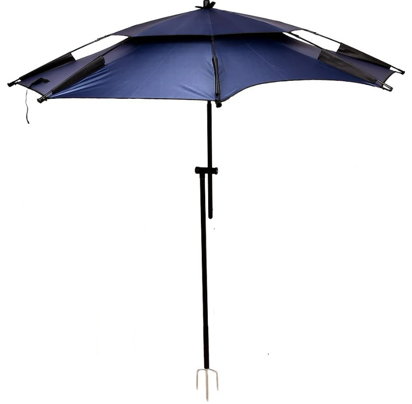Зонтик садовый регулируемый MH-5470B антивитер с наклоном 2 м Зонтик садовый регулируемый MH-5470B антивитер с наклоном 2 м