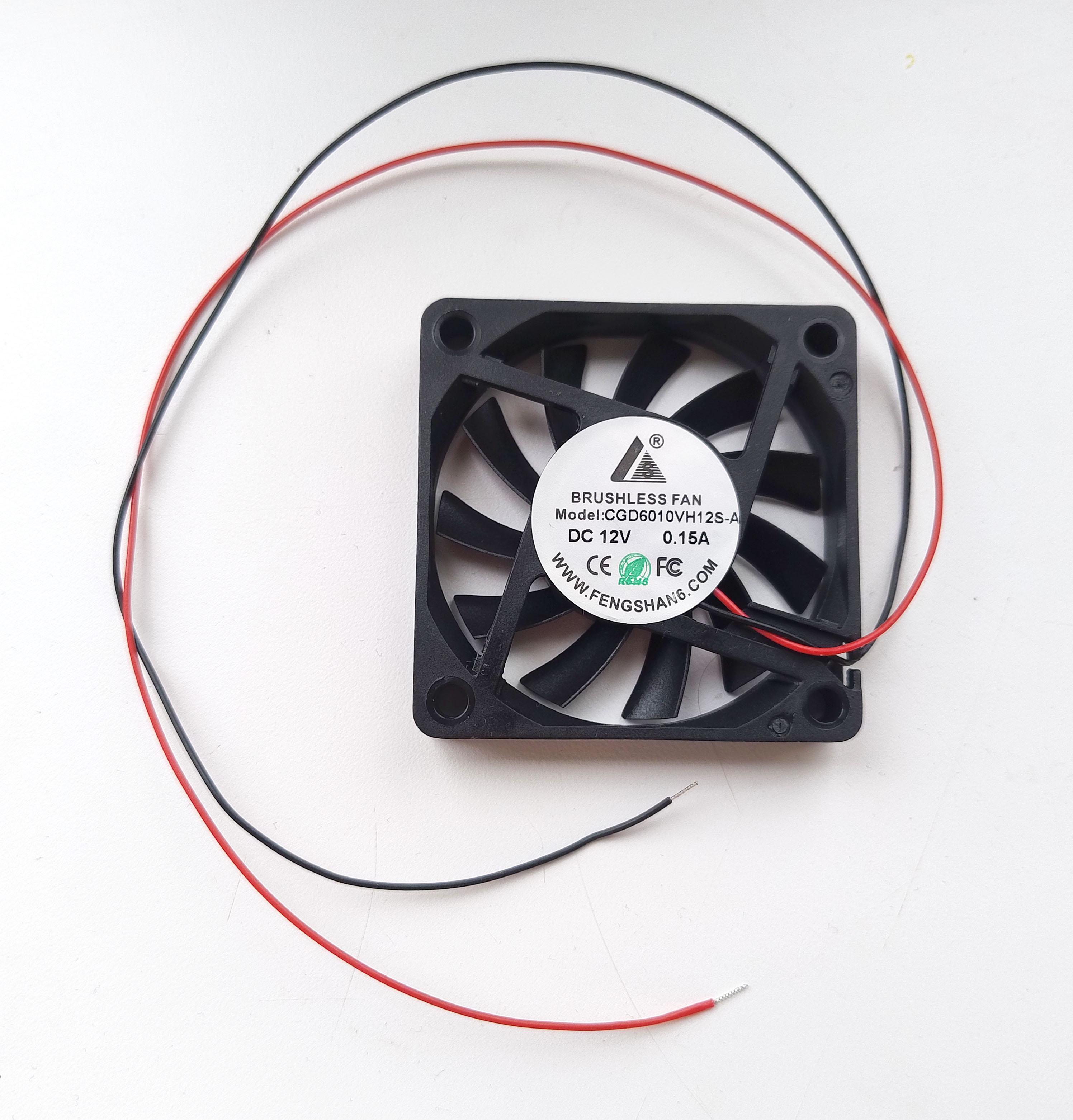 Вентилятор CGD6010VH12S-A 12VDC 60х60х10 мм (3822)
