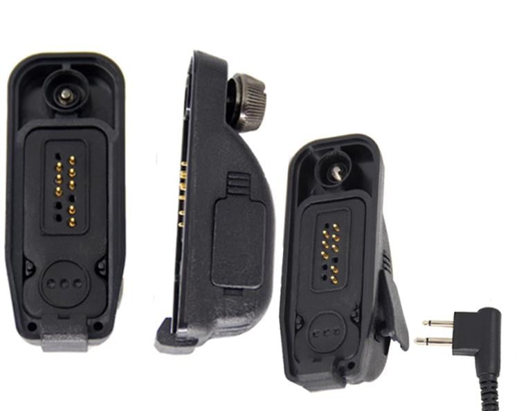 Адаптер для гарнитуры радиостанции Motorola DP4800 DP4600 DP4400 MotoTRBO 15-Pin переходник с Mini Jack 3,5 мм и 2,5 мм (22721856) - фото 2