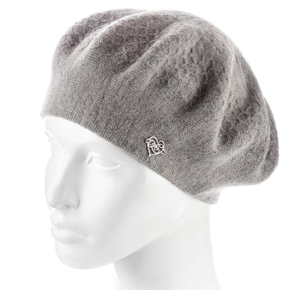 Берет женский Zolly ZH249 двойной шерстяной Капучино (154084)