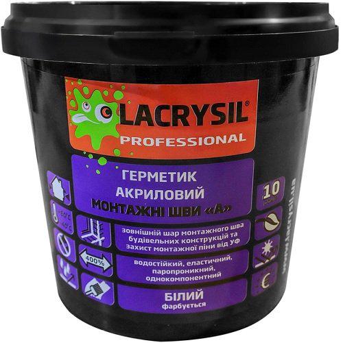 Герметик для монтажных швов Lacrysil А 1,2 кг (172476)