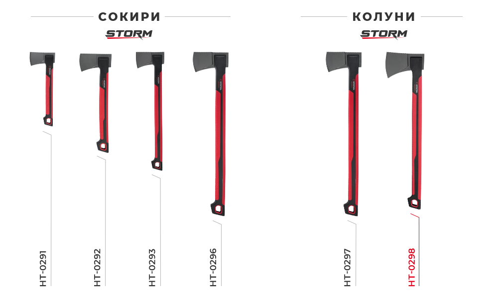 Колун STORM INTERTOOL HT-0298 2300 г - фото 10