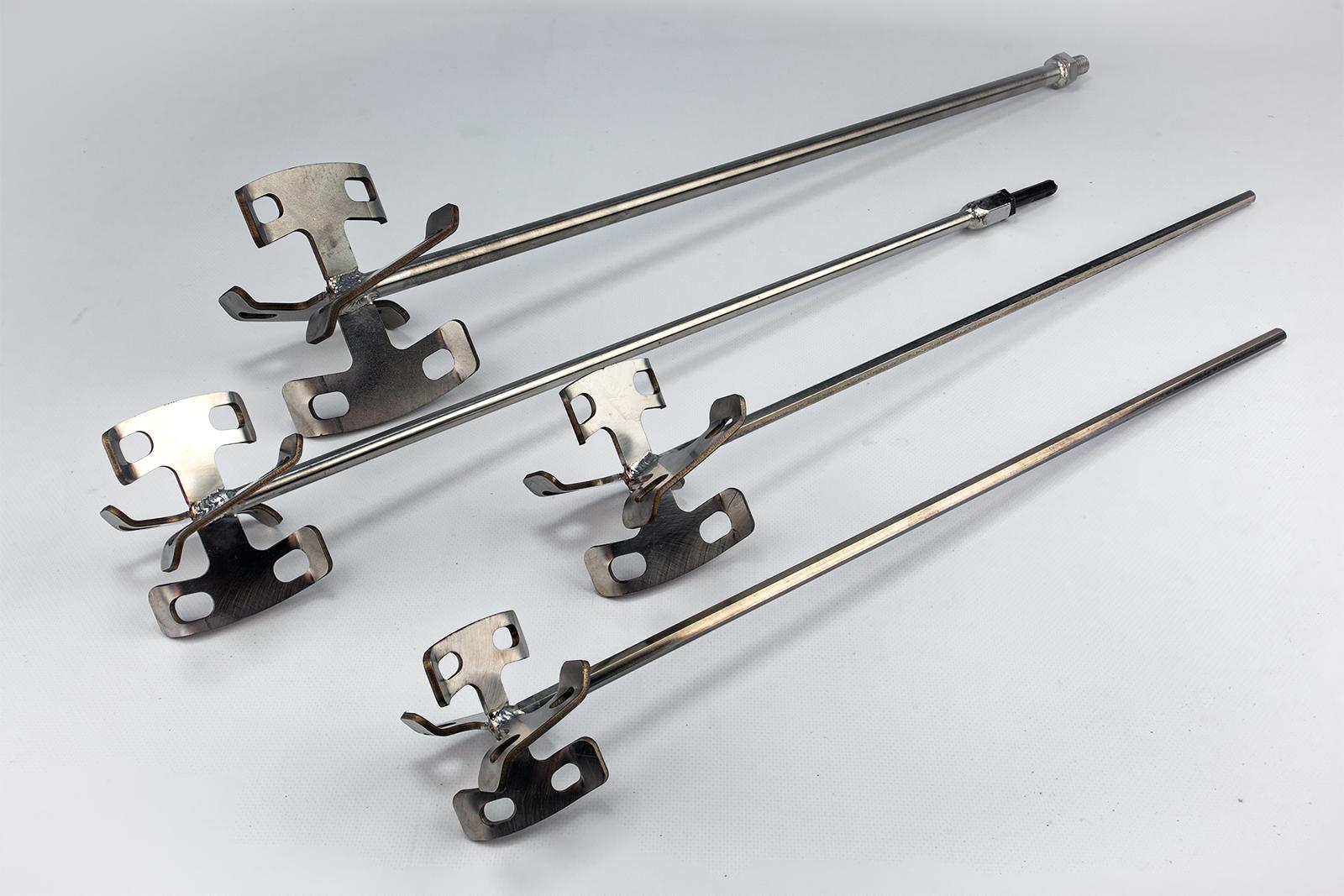 Насадка венчик для миксера из нержавеющей стали HEX Ø 100x530 мм (140751331) - фото 5 Насадка венчик для миксера из нержавеющей стали HEX Ø 100x530 мм (140751331) - фото 5