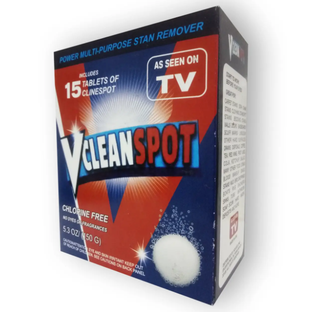 Чистящее средство V Clean Spot для кухни и дома концентрат таблетки 150 г (X-385)