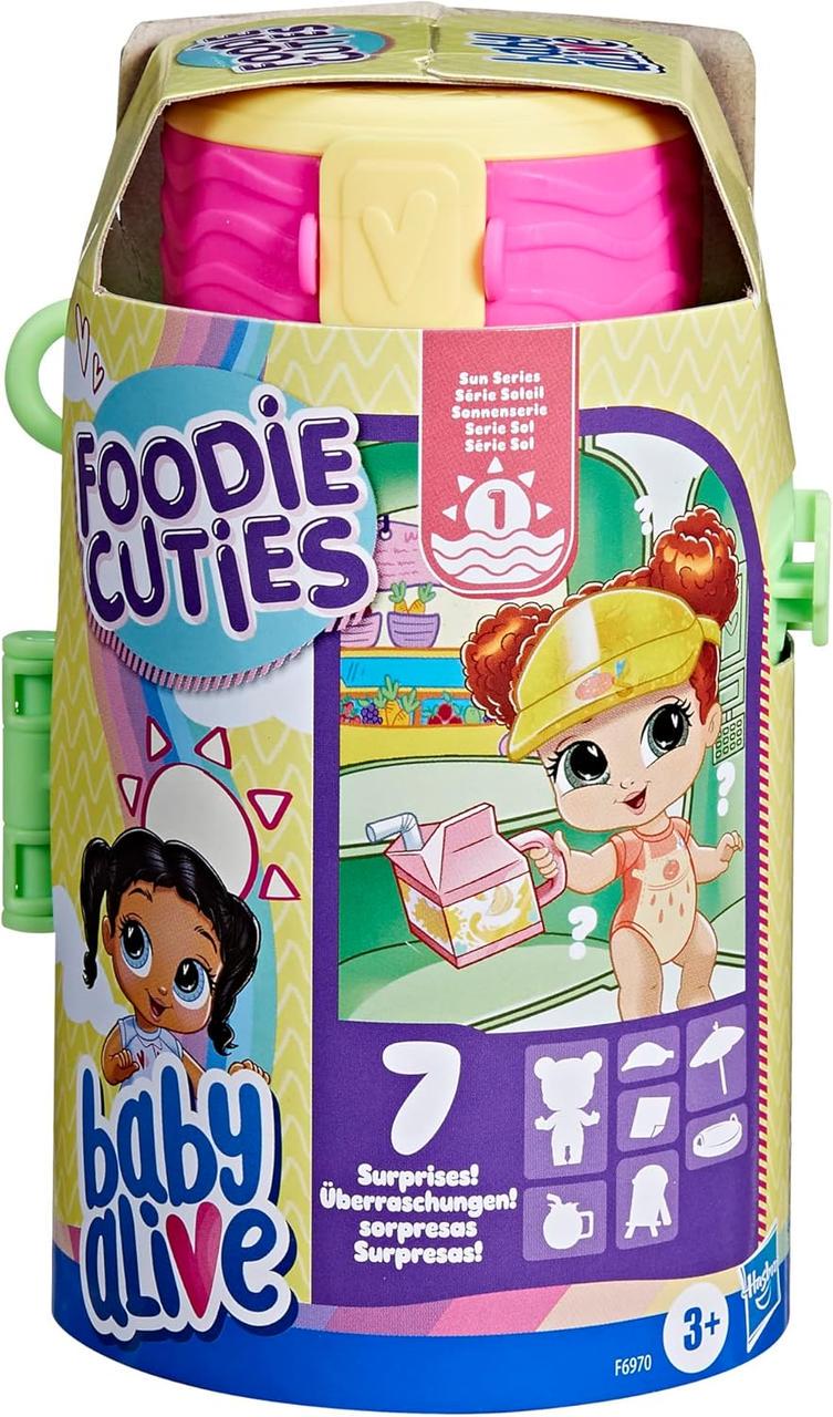Игровой набор сюрприз с куклой и аксессуарами Baby Alive Foodie Cuties