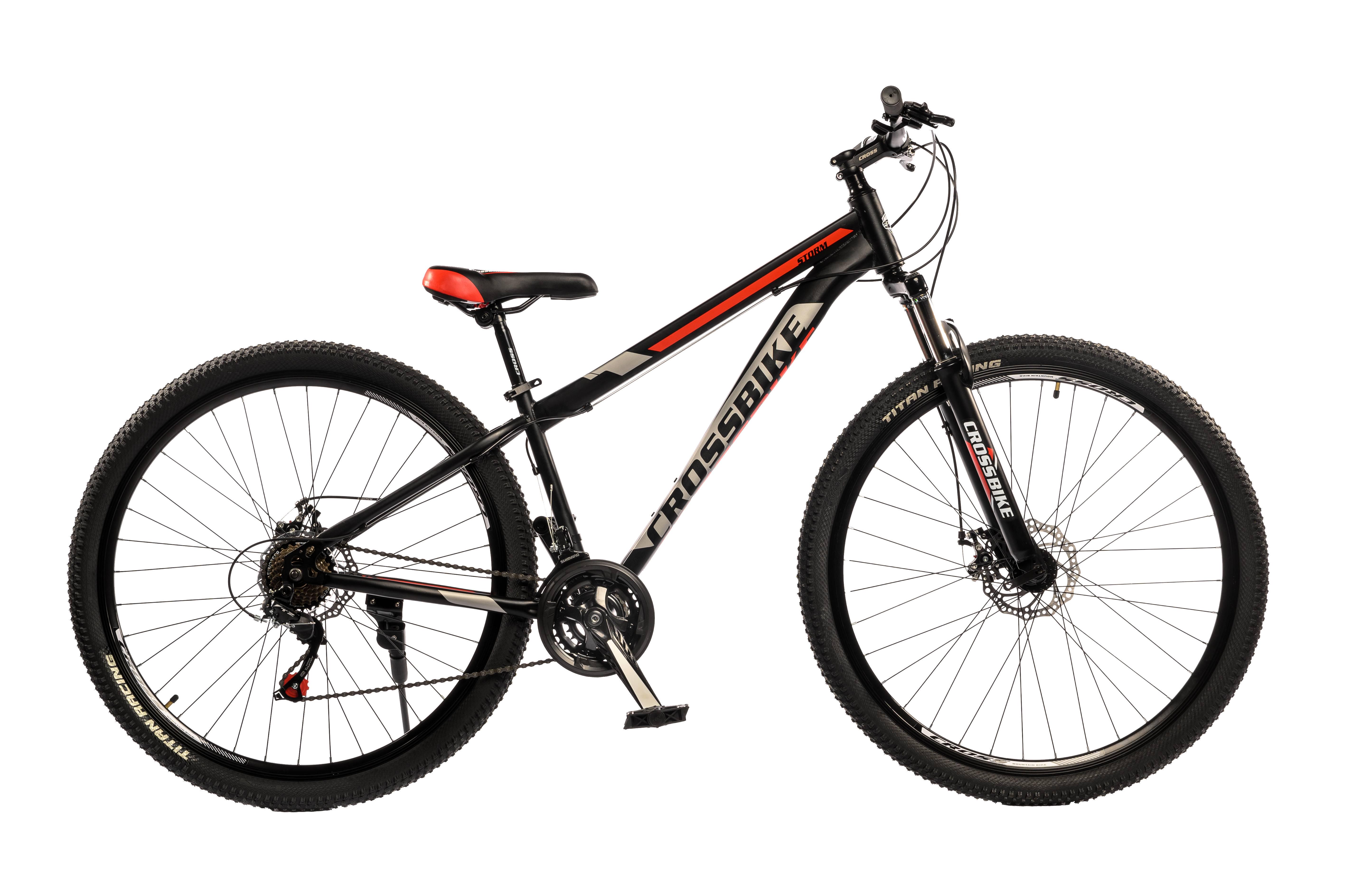 Велосипед CrossBike Storm 29"15" Черно-красный Велосипед CrossBike Storm 29"15" Черно-красный