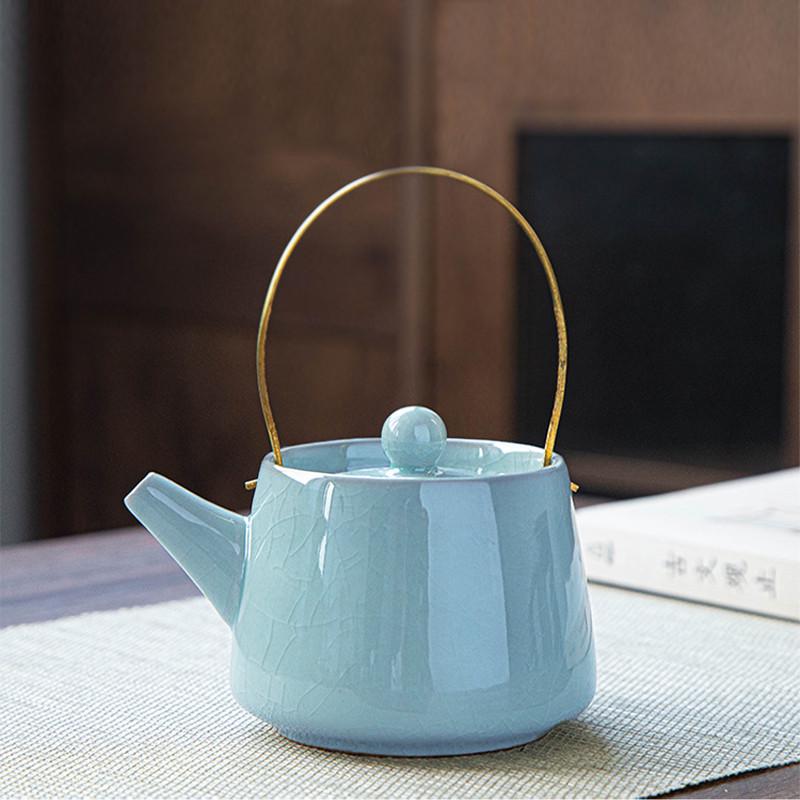 Набір для чайних церемоній UFT чайник/4 піали та чабань Blue (TSET10) - фото 2 Набір для чайних церемоній UFT чайник/4 піали та чабань Blue (TSET10) - фото 2