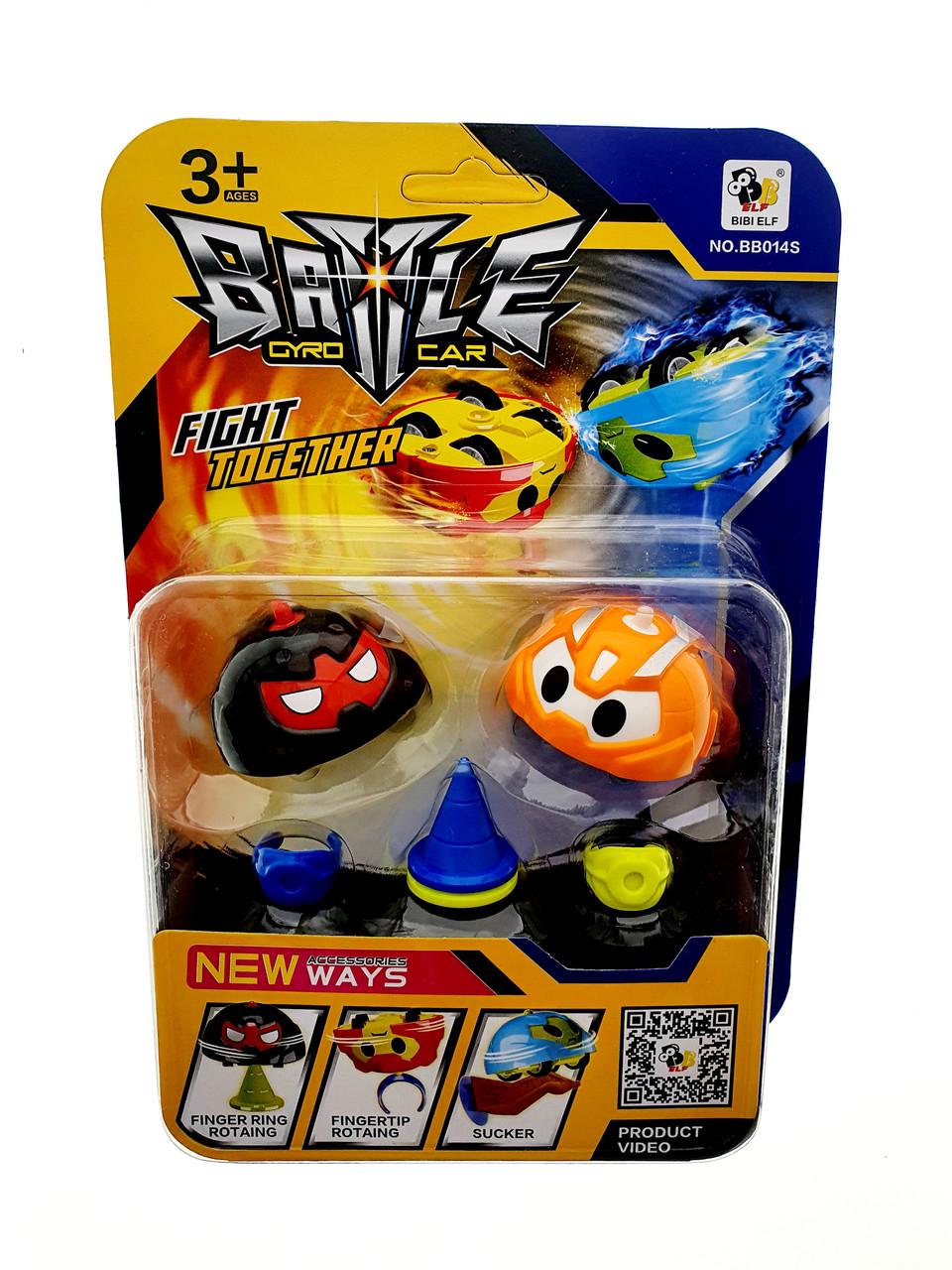 Набір машинок що крутяться Beyblade Battle Gyro Car змагання з вовчками/автомобільні перегони - фото 4