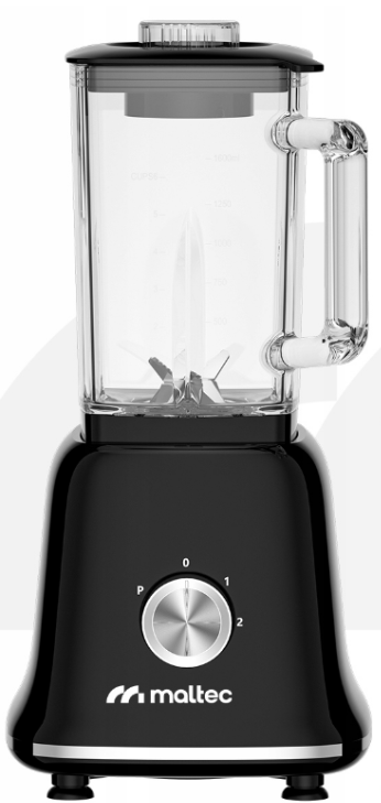 Блендер із чашею Maltec 1,6 л 1800 Вт Блендер із чашею Maltec 1,6 л 1800 Вт