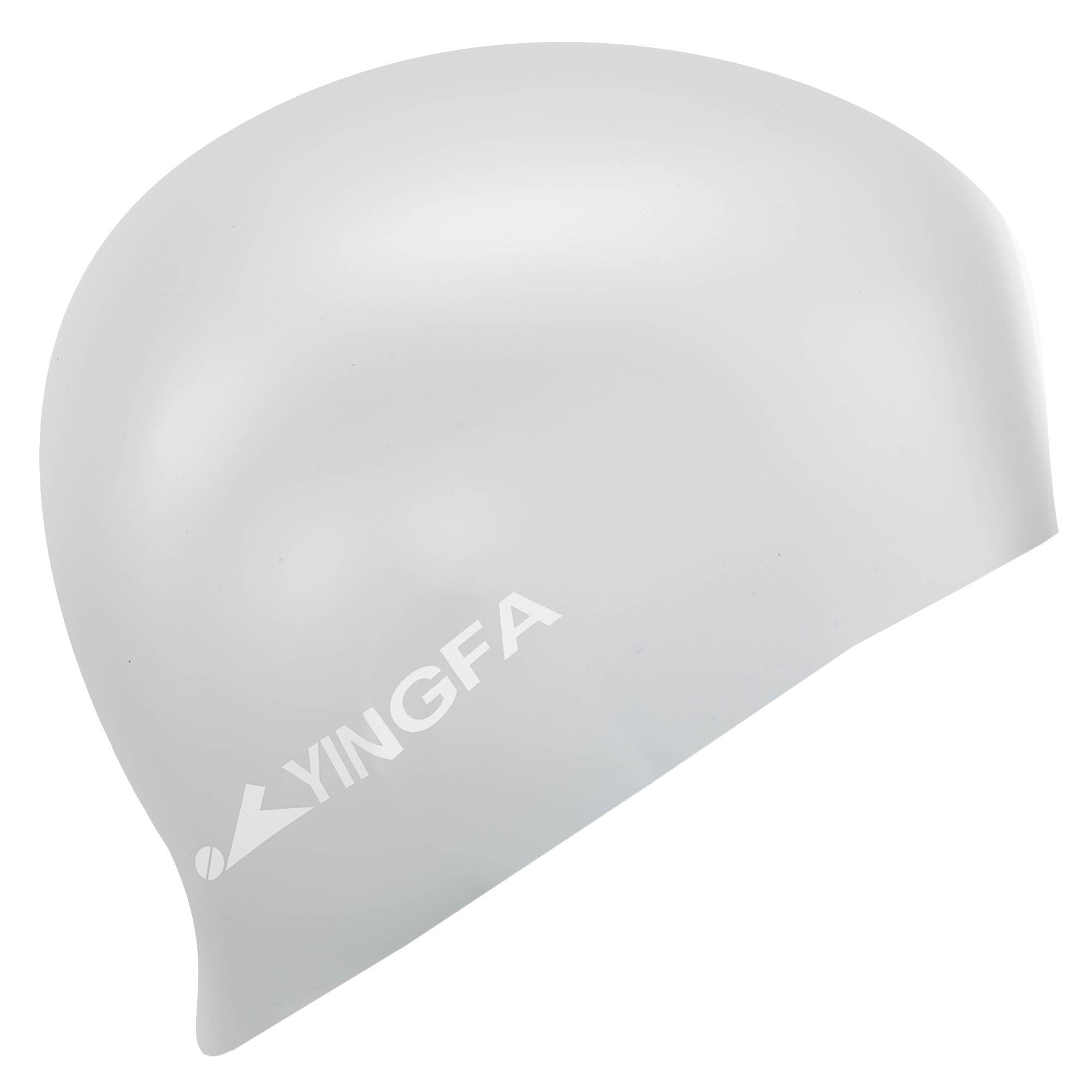 Шапочка для плавания для взрослых YINGFA C0081 силиконовая L Серый (C0081_Серый_L) - фото 3 Шапочка для плавания для взрослых YINGFA C0081 силиконовая L Серый (C0081_Серый_L) - фото 3