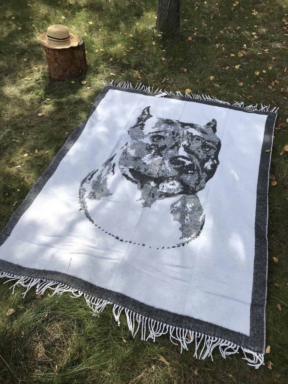 Плед хлопковый Love You Dog 140x200 см (4089) Плед хлопковый Love You Dog 140x200 см (4089)