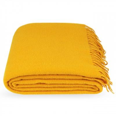 Плед руно 140х200 см Желтый - фото 1 Плед руно 140х200 см Желтый - фото 1