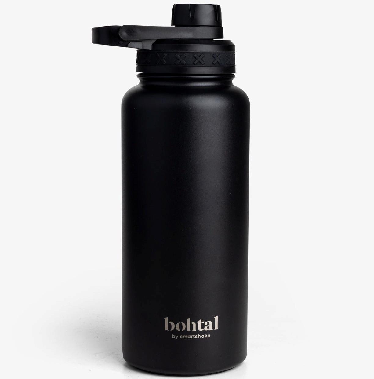 Бутылка для воды металлическая с двойной вакуумной изоляцией Bohtal Insulated Sports Bottle 960 мл/32 oz Black (11280001)