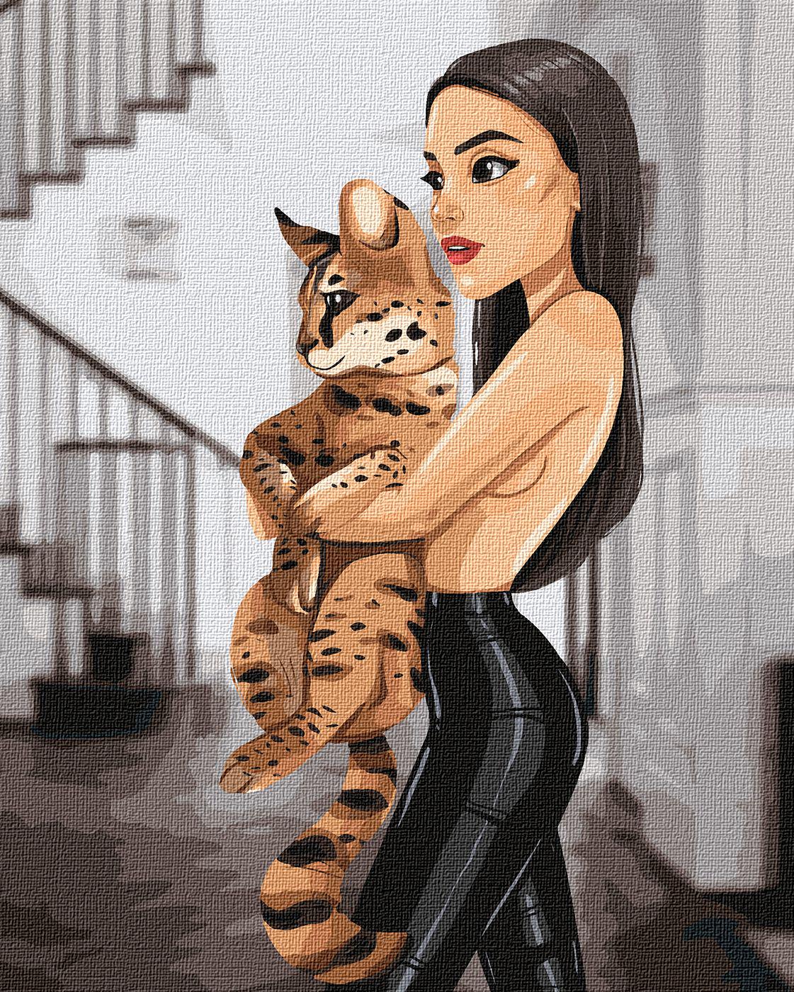 Картина за номерами Ідейка Моя улюблениця (KHO4605)