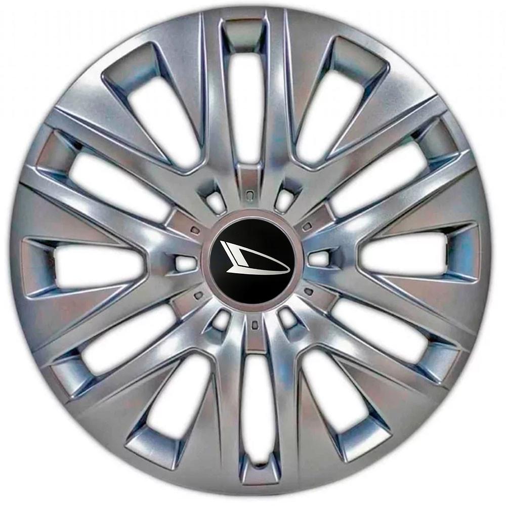 Колпаки SJS с логотипом Daihatsu 429 R16 4 шт. Серебряный (31006580)