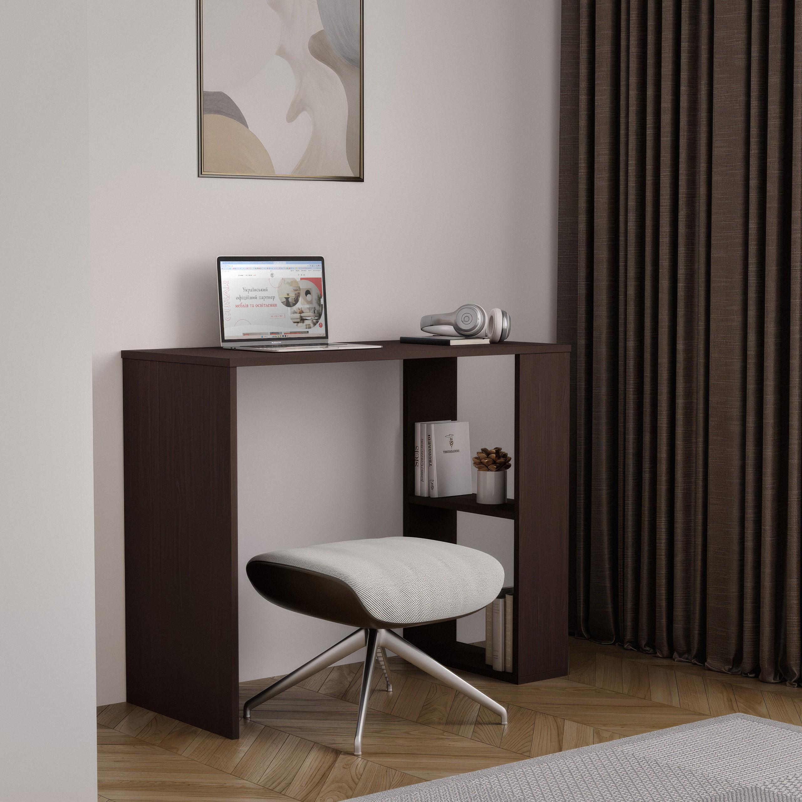 Стіл письмовий з полицями S-10 900х400х750 мм Венге Магія