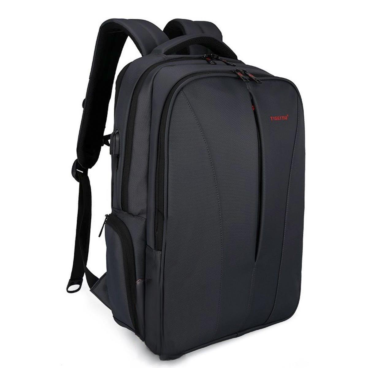 Городской рюкзак Tigernu T-B3220 для ноутбука 15,6" с USB 26 л Темно-серый (TGN-T-B3220-1874) Городской рюкзак Tigernu T-B3220 для ноутбука 15,6" с USB 26 л Темно-серый (TGN-T-B3220-1874)